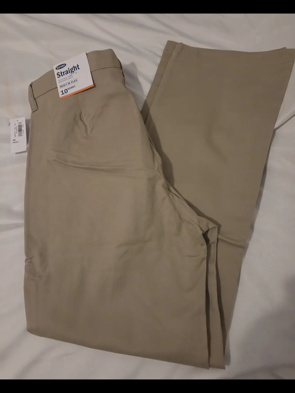 Old Navy Kids’s Straight Khaki Pants - Husky 10